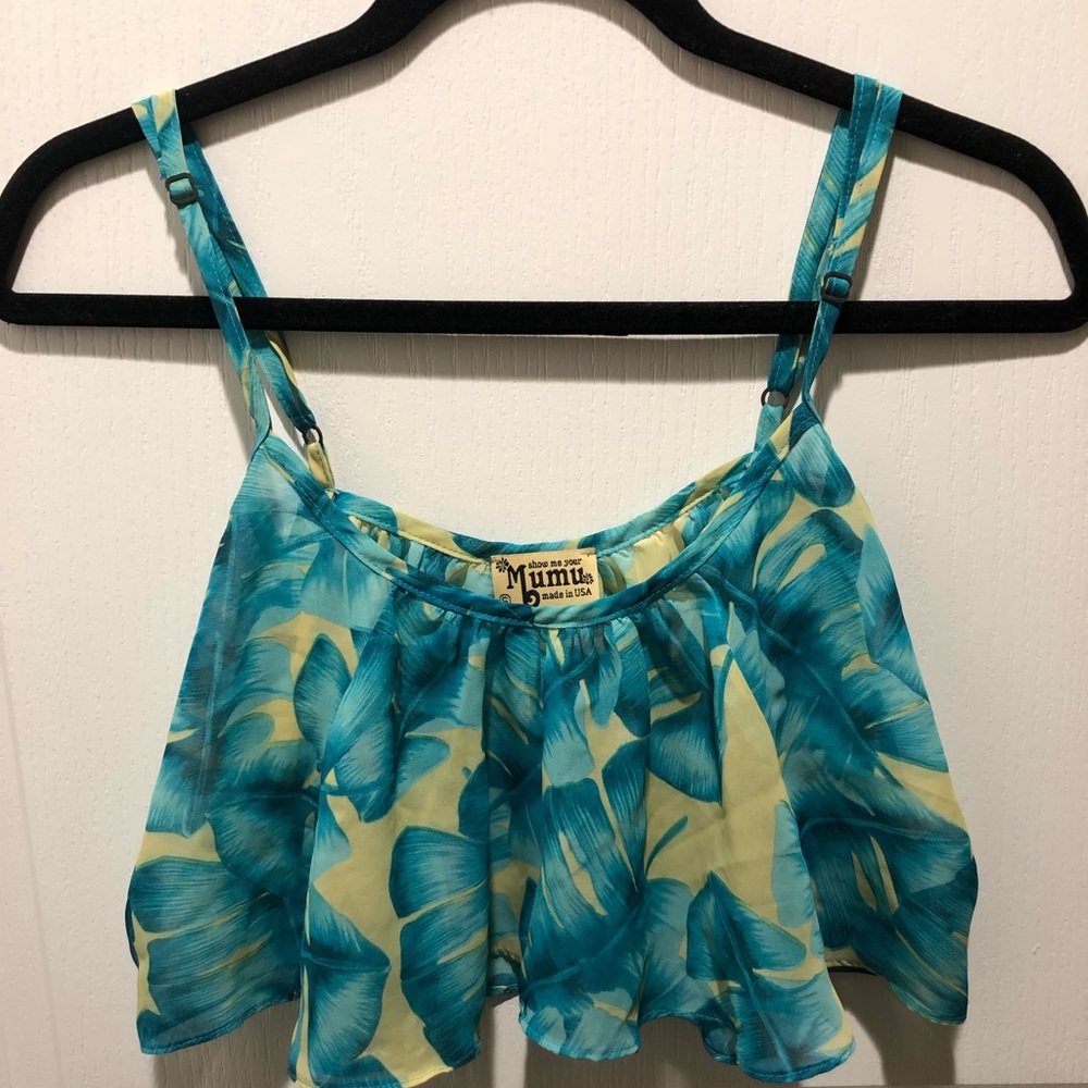 *Show me your Mumu blue tops